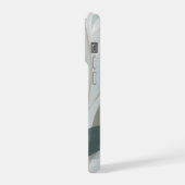 Luchtige Organische Botanische Abstracte – Zachte iPhone Hoesje (Linkerkant)
