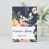 Luchtige Romance Kaart (Staand voorkant)