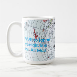 Luchtkaart Koffiemok