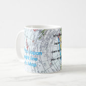 Luchtkaart Koffiemok (Voorkant links)