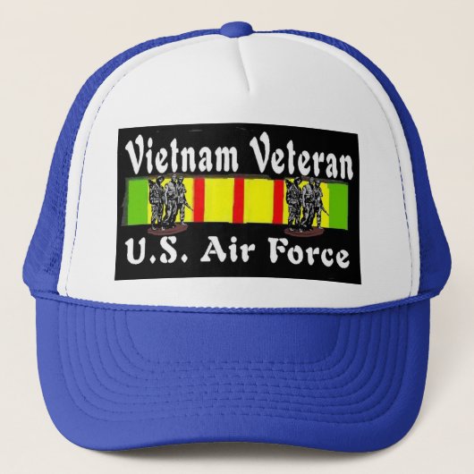 LUCHTKRACHT VIETNAM VETERAN TRUCKER PET (Voorkant)