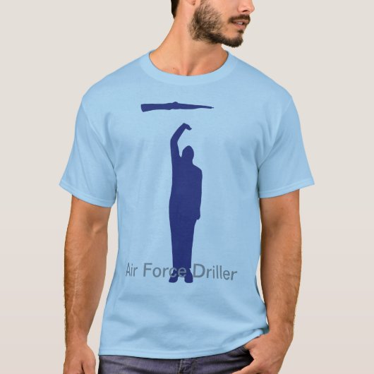 Luchtkrachtbestuurder T T-shirt (Voorkant)