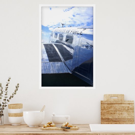 Luchtkrachtbundel 18 / C45 Poster (Keuken)