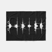 Luchtkrachtvesten F-4 F-111 F-15 F-16 F-22 F- Fleece Deken (Voorkant (Horizontaal))