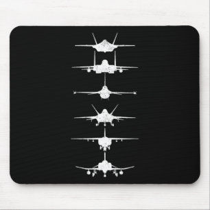 Luchtkrachtvesten F-4 F-111 F-15 F-16 F-22 F- Muismat