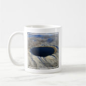 Luchtkrater Pingualuit, Quebec, Canada. Koffiemok (Links)