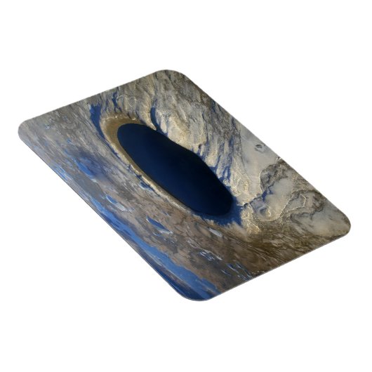 Luchtkrater Pingualuit, Quebec, Canada. Magneet (Rechterzijde)