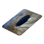 Luchtkrater Pingualuit, Quebec, Canada. Magneet (Linkerzijde)