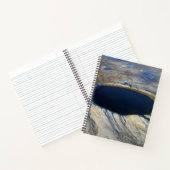 Luchtkrater Pingualuit, Quebec, Canada. Notitieboek (Binnen)