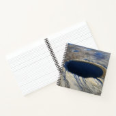 Luchtkrater Pingualuit, Quebec, Canada. Notitieboek (Binnen)
