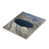 Luchtkrater Pingualuit, Quebec, Canada. Tegeltje (Zijkant)