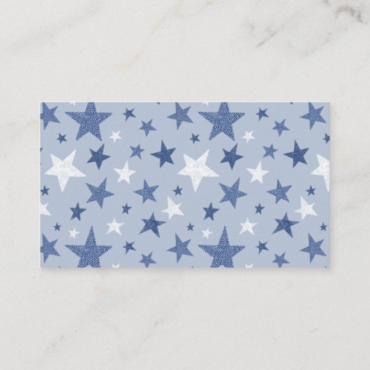 Luchtkussen Baby Shower Luierspel Ticket Informatiekaartje (Achterkant)