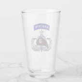 Luchtlanding Baretten & Senior Springvleugels Glas (Achterkant)