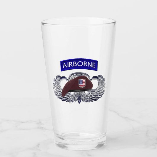 Luchtlanding Baretten & Sprongvleugels Glas (Voorkant)