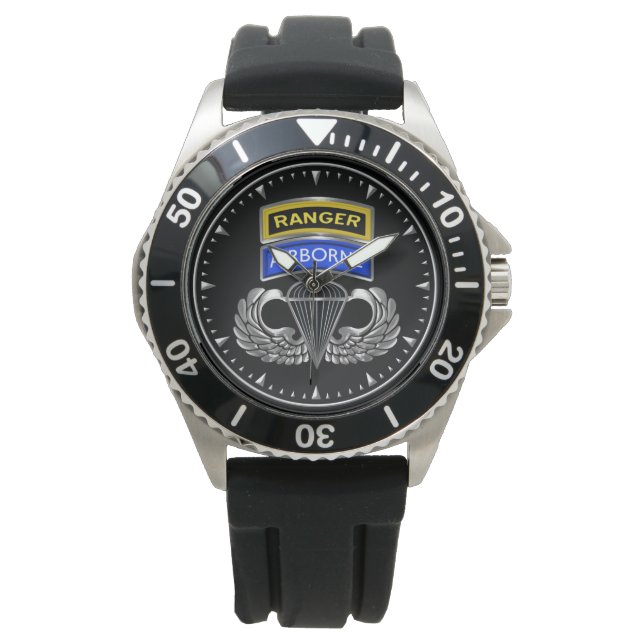 Luchtlanding Ranger Parachutist Horloge (Voorkant)