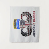 Luchtlanding Ranger Paratrooper Wandkleed (Voorkant)