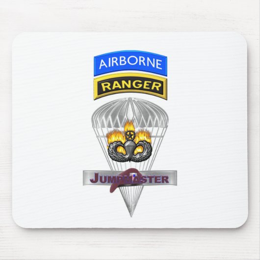 Luchtlanding Ranger Sprongleider Commemorative Muismat (Voorkant)