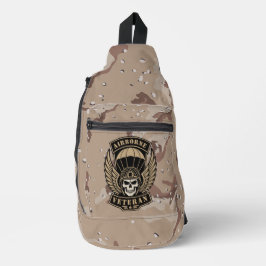 Luchtlanding Veteraan Schedel Sling Bag