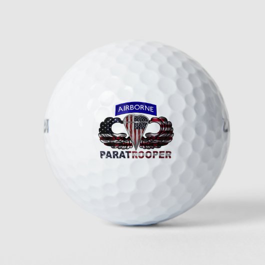 LUCHTlandingstroepen Golfballen (Voorkant)