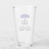 Luchtlandingstroepen Sprongvleugels Glas (Achterkant)