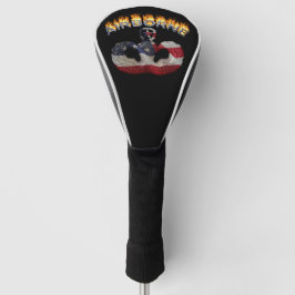 Luchtlandingstrooper Master Jump Wings Vlammende G Golfheadcover