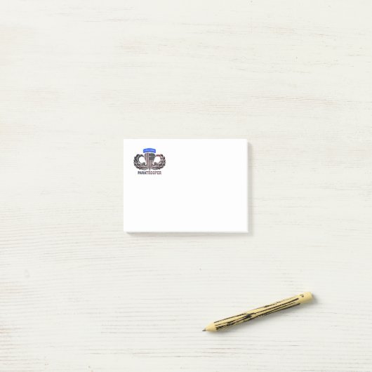 Luchtlandingstrooper Post-it® Notes (Op bureau)