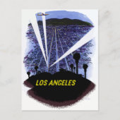  luchtlijn Los Angeles Briefkaart (Voorkant)