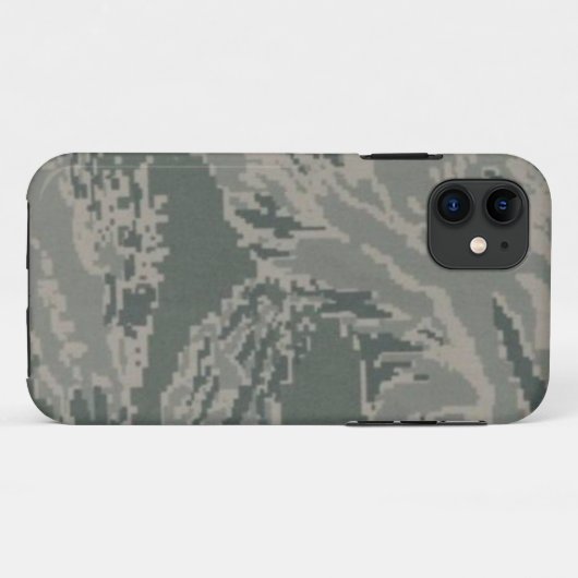 Luchtmacht ABU Camouflage iPhone 5/5S Hoesje (Achterkant (horizontaal))