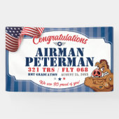 Luchtmacht Afstuderen 321 TRS Warthogs Mascotte 3x Spandoek (Horizontaal)