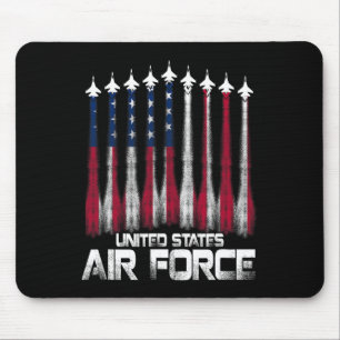 Luchtmacht Amerikaanse veteranen Amerikaanse vlag Muismat