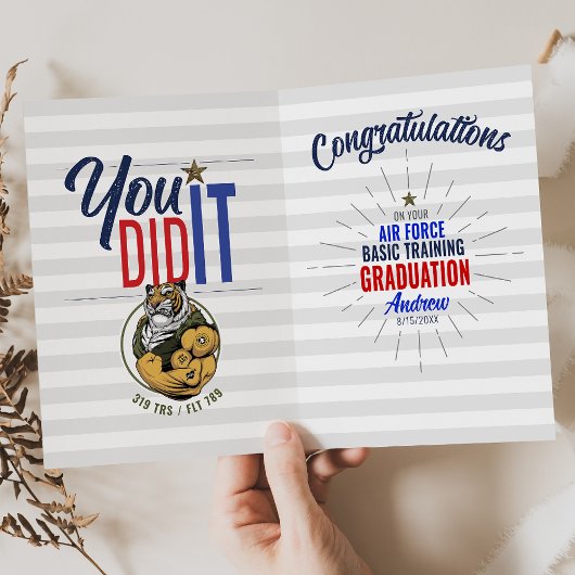 Luchtmacht Basis Training Afstuderen 319 TRS Tiger Kaart