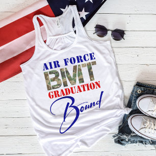 Luchtmacht BMT Afstuderen gebonden Military Flowy Tanktop