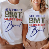 Luchtmacht BMT Afstuderen Gebonden Voor Achterlich T-shirt