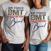 Luchtmacht BMT Afstuderen Gebonden Voor Achterlich T-shirt