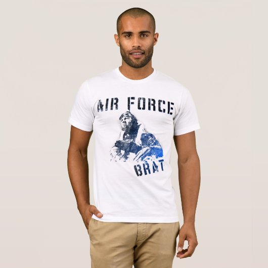 Luchtmacht Brat T-Shirts (Voorkant volledig)