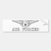 Luchtmacht Bumpersticker (Voorkant)