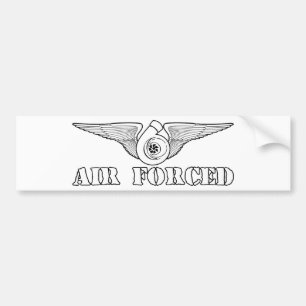Luchtmacht Bumpersticker
