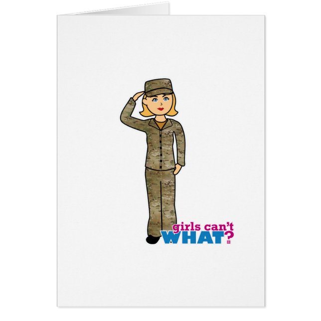 Luchtmacht Camo Blonde (Voorkant)