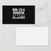 Luchtmacht DD-214 Alumni Visitekaartje (Voorkant / Achterkant)
