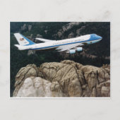 Luchtmacht Eén boven het Rushmore-Briefkaart Briefkaart (Voorkant)