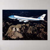 Luchtmacht Eén Mount Rushmore Poster (Voorkant)