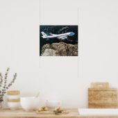 Luchtmacht Eén over het Poster Mount Rushmore (Keuken)