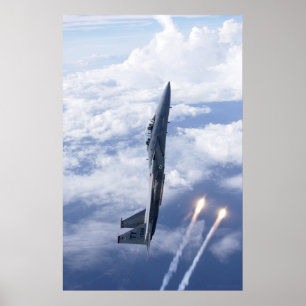 Luchtmacht F-15 Eagle Poster