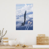 Luchtmacht F-15 Eagle Poster (Keuken)