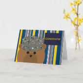 Luchtmacht gefeliciteerd! Wenskaart Kaart (Gele Bloem)