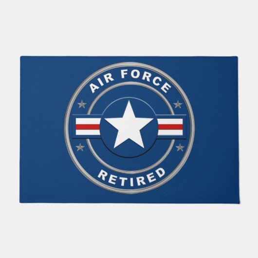 Luchtmacht gepensioneerde veteraan deur mat (Voorkant)