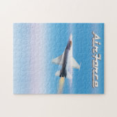 Luchtmacht Jet Poster Legpuzzel (Horizontaal)
