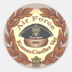 Luchtmacht Korea Conflict Vet Sticker