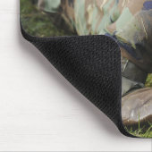 Luchtmacht kruipt door een nat veld muismat (Hoek)