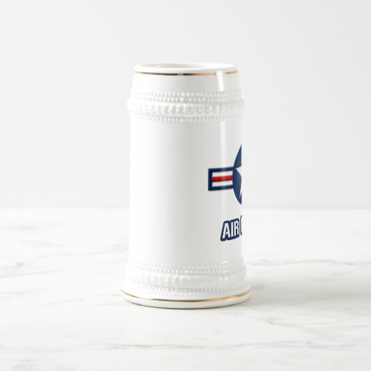 Luchtmacht Logo Beer Stein Bierpul (Center)